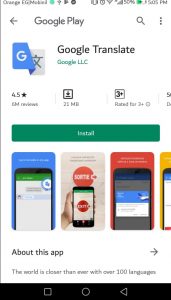 استخراج النصوص وترجمتها من الصور عن طريق الكاميرا 