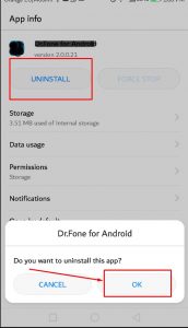 الوضع الأمن في الاندرويد