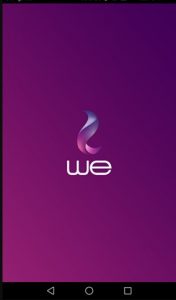 تطبيق شبكة we تطبيق شبكة we