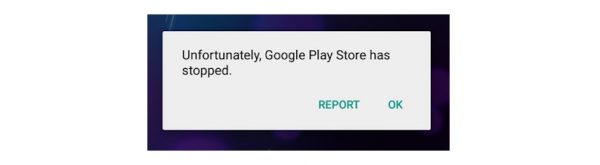مشكلة توقف متجر جوجل بلاي عن العمل