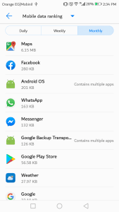 منع تطبيق من استخدام الإنترنت بدون برامج