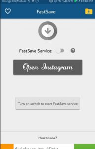 طريقة تحميل الفيديوهات في تطبيق FastSave