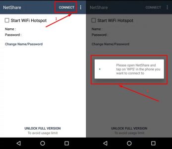 تحميل التطبيق NetShare للاندرويد
