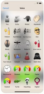 تحميل برنامج Celebrity Voice Changer للايفون