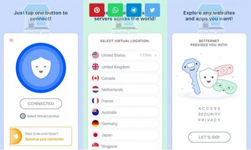 تحميل تطبيق Betternet للاندرويد