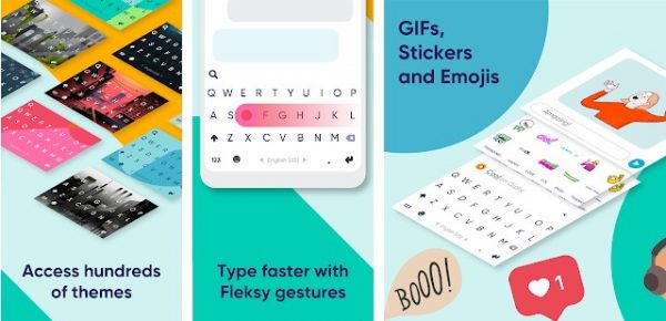 تحميل لوحة المفاتيح Fleksy للاندرويد