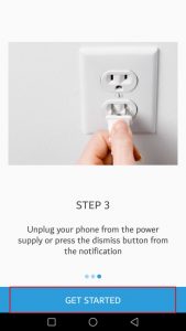 تطبيق الحماية من الشحن الزائد