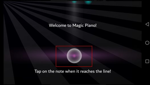 تطبيق Magic Piano لتحويل الهاتف إلي بيانو للعزف عليه