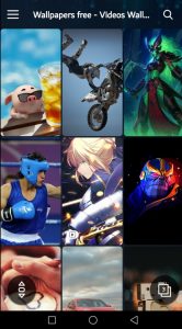 طريقة استخدام تطبيق Wallpapers free