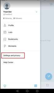 طريقة تفعيل الوضع الليلي على تويتر