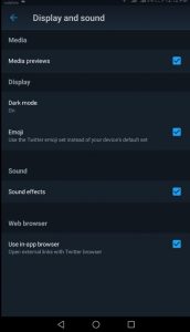 مزايا الوضع الليلي