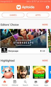 تحميل مجاني برنامج aptoide