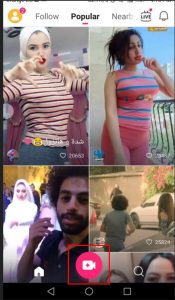 تطبيق Likee‏ لإنشاء الفيديوهات القصيرة 