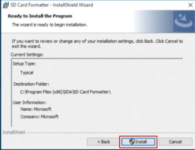خطوات مسح كارت ميموري الهاتف