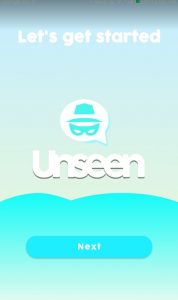 شرح كيفية استخدام تطبيق Unseen
