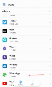 عدم وصول اشعارات الواتس اب