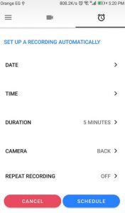 برنامج تصوير سري للاندرويد