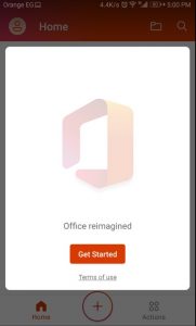 شرح كيفية استخدام تطبيق Microsoft Office