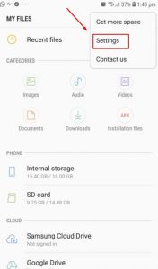 طريقة اظهار الملفات المخفية على الاندرويد