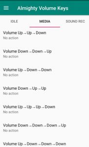 التحكم في ازرار خفض الصوت