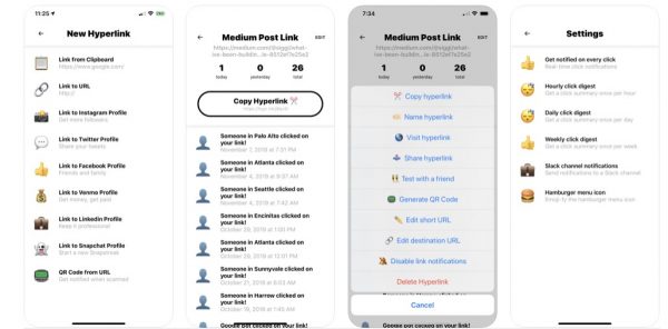 طريقة اختصار الروابط على الهاتف