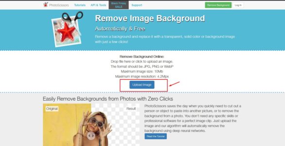أسهل طريقة لتغيير خلفية الصورة