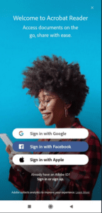 تحميل برنامج Adobe Reader للاندرويد
