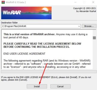 تحميل برنامج WinRAR 32 bit للكمبيوتر ويندوز