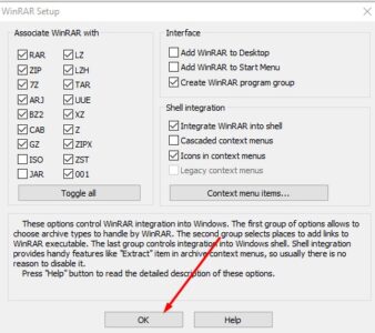 تحميل برنامج winrar (32-bit القديم)