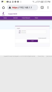 تغير باسورد الراوتر TE data