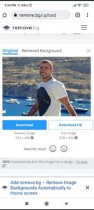 تغيير خلفية الصورة اون لاين مجانا