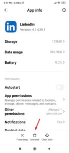 حل مشكلة عدم القدرة على حذف تطبيق معين