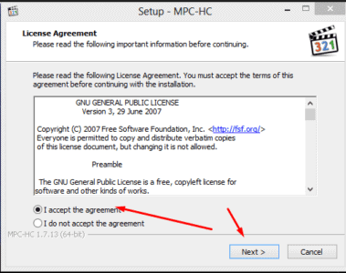 خطوات تحميل برنامج Media Player Classic