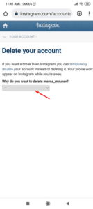 شرح كيفية حذف وتعطيل حساب انستقرام بشكل نهائي للاندرويد والايفون