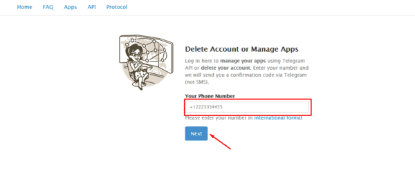 طريقة حذف حساب تيليجرام بشكل نهائي