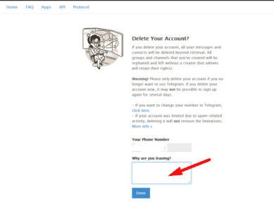 كيفية حذف حساب انستا نهائي