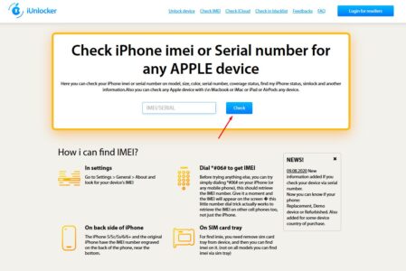 معرفة صنع الايفون عن طريق IMEI معرفة صنع الايفون عن طريق IMEI