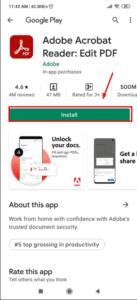 مميزات برنامج PDF الأصلي