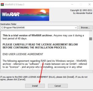 تحميل برنامج WinRAR 64 bit للكمبيوتر