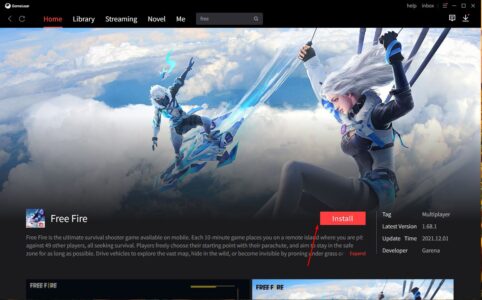 لعبة فري فاير Free Fire على الكمبيوتر لعبة فري فاير Free Fire على الكمبيوتر