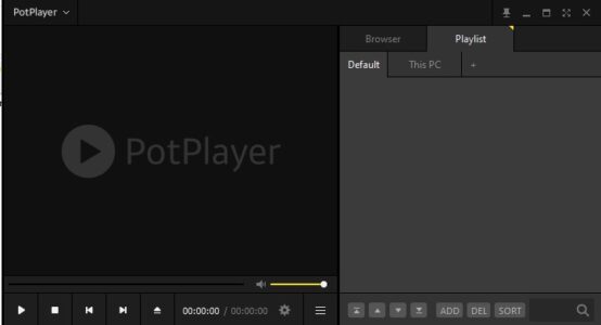 تشغيل برنامج potplayer تشغيل برنامج potplayer