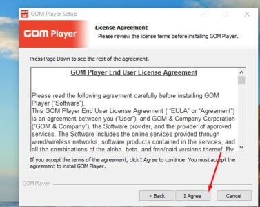 برنامج GOM Player