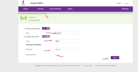 كيفية تغيير اسم شبكة الواى فاي