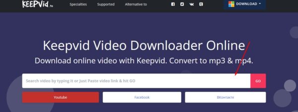 موقع KeepVid لتحميل الفيديوهات
